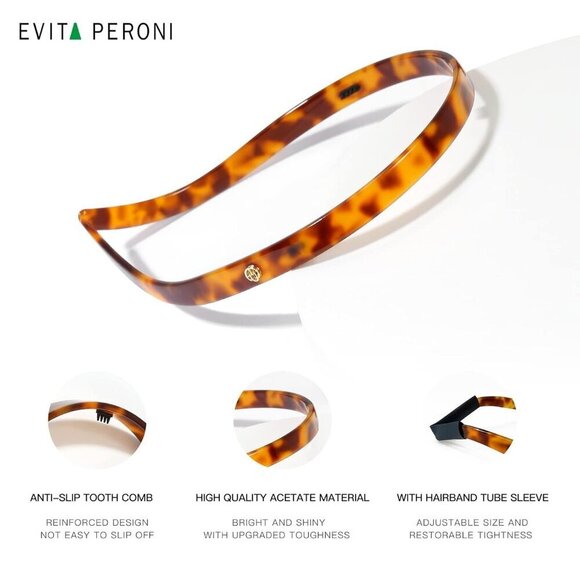 Non-Slip Headband Acetate Women\'s Hair Accessory Sport Makeup Gift